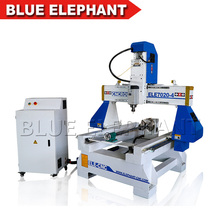 Hobby 4 axis rotary table cnc machine mini for shoe mold/sculpture/table legs engraving